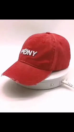 High Quality Applique Embroidery Cotton Snapback Baseball Hat Trucker Cap 