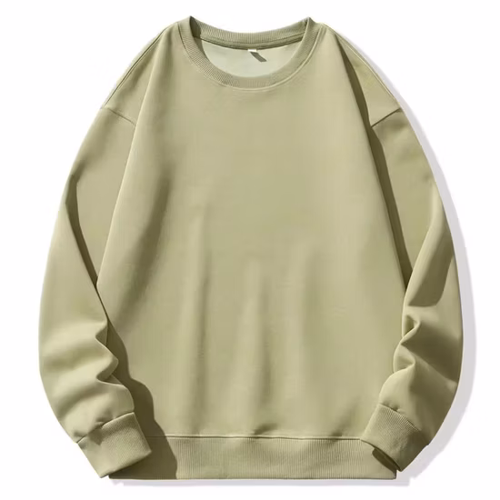Designer Blank Cotton Unisex Fleece Fabric Graphic Logo Print Embroidered Oversized Plain Custom Crewneck Sweatshirts